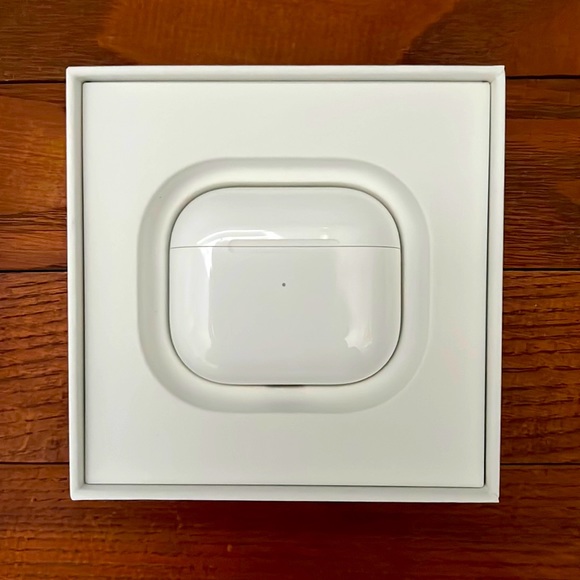 Apple Airpods 3rd gen | Used once | Like New | Charge Cord untouched in box - Picture 4 of 5